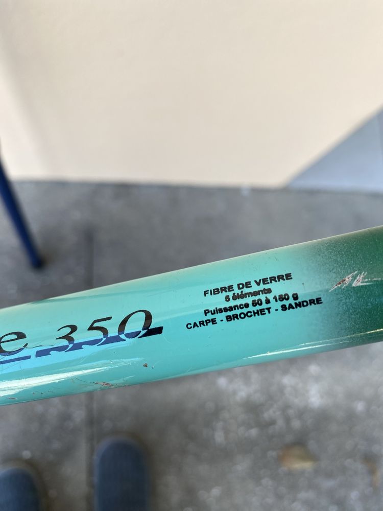 2 canas de pesca 3.50m