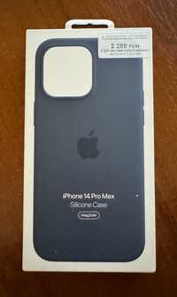 Apple Silicone Case iPhone 14 Pro Max Storm Blue (MPTQ3)