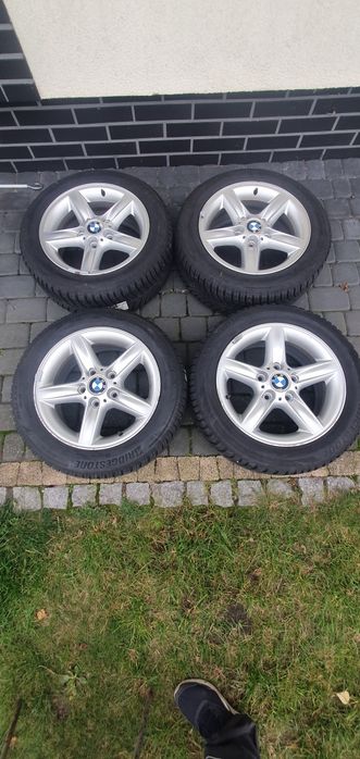 Felgi aluminiowe opony zimowymi R16 BMW E