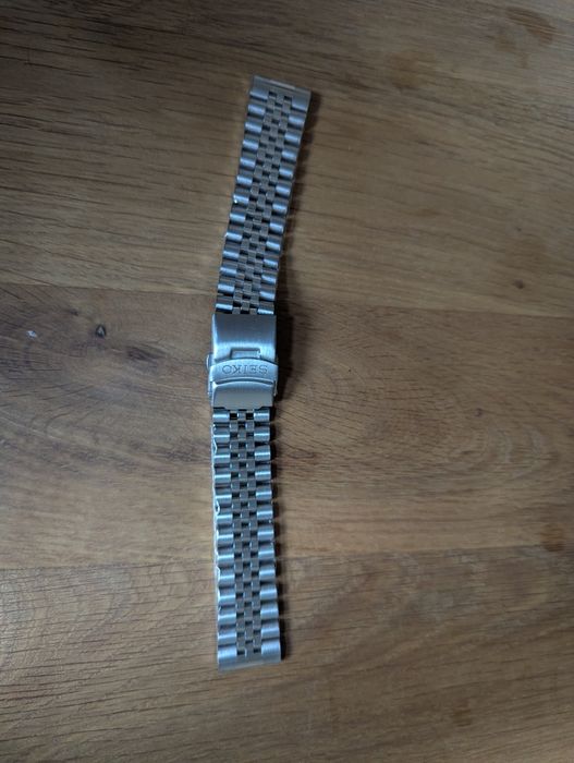 Bransoleta Seiko 20mm jubilee pełne ogniwa