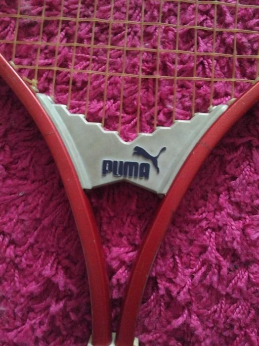 Raquete de tenis antiga Boris Becker Puma / Western Germany