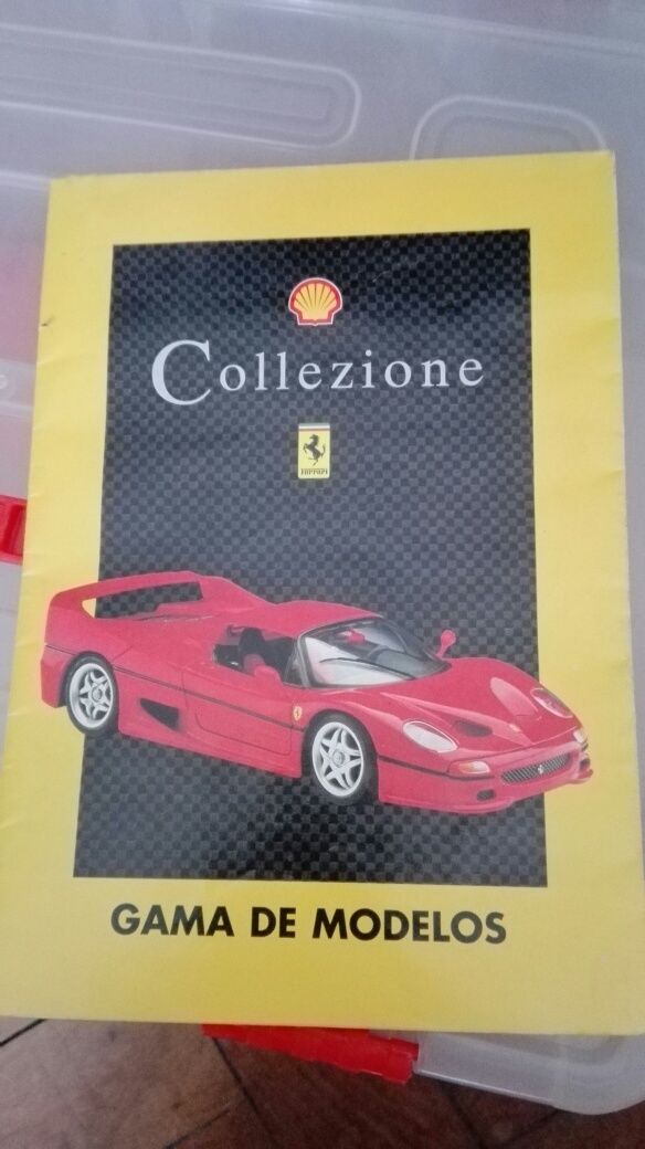 Carros de coleção da Shell anos 90