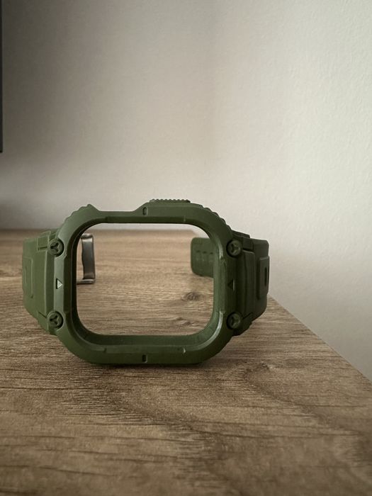 Ремінець з чохлом для apple watch 41 mm Olive Оливковий