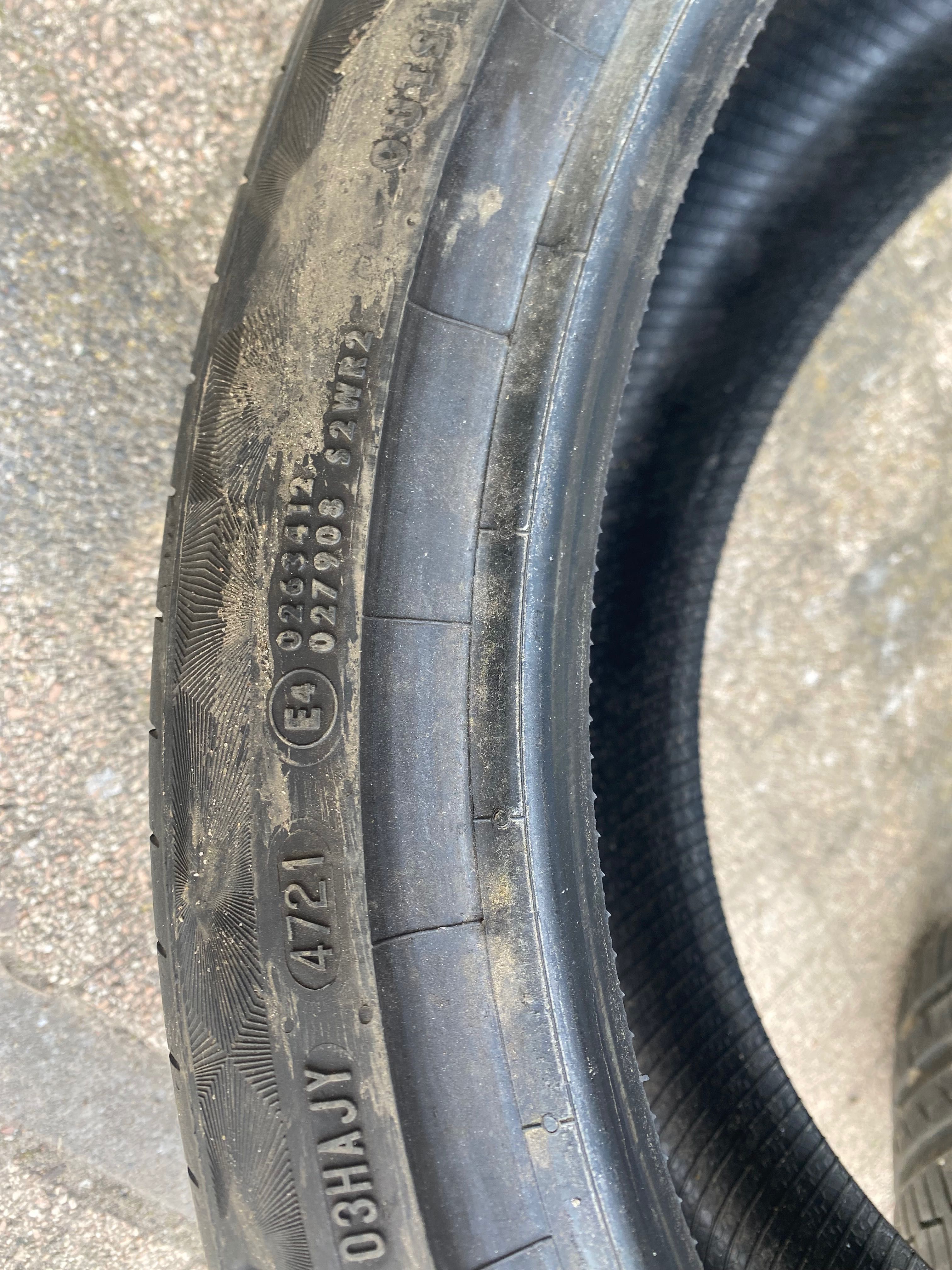 Opony letnie Continental 225/40r18 6.2mm oraz 6.6mm