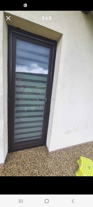 Okna balkonowe trzy szyby