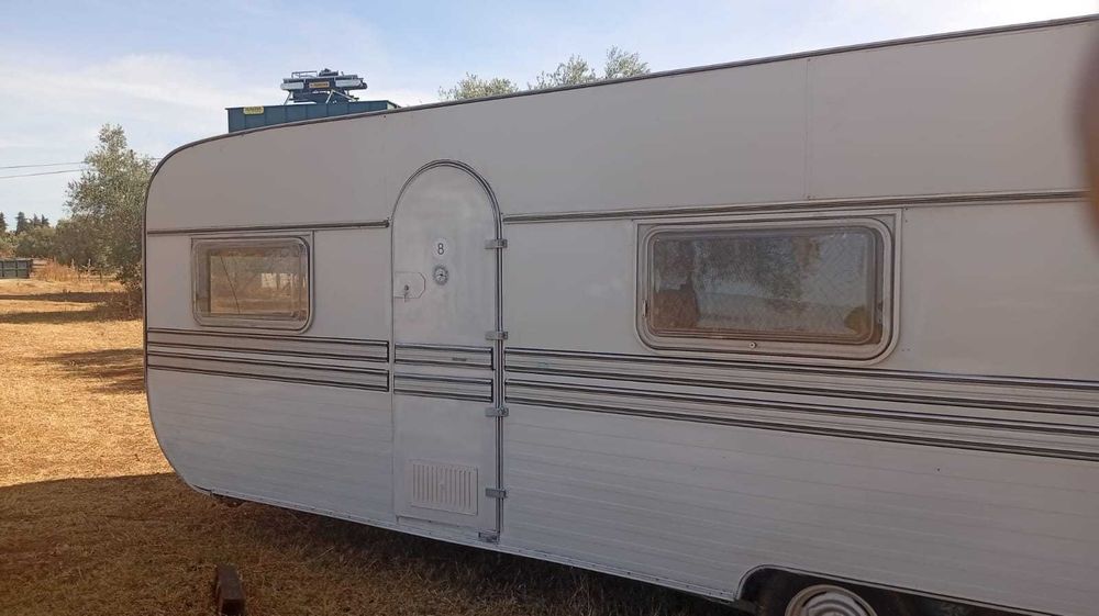 Rara caravana Weippert extra longa com eixos duplos, 10,2 metros