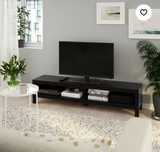Ikea Lack czarna szafka pod tv, rtv