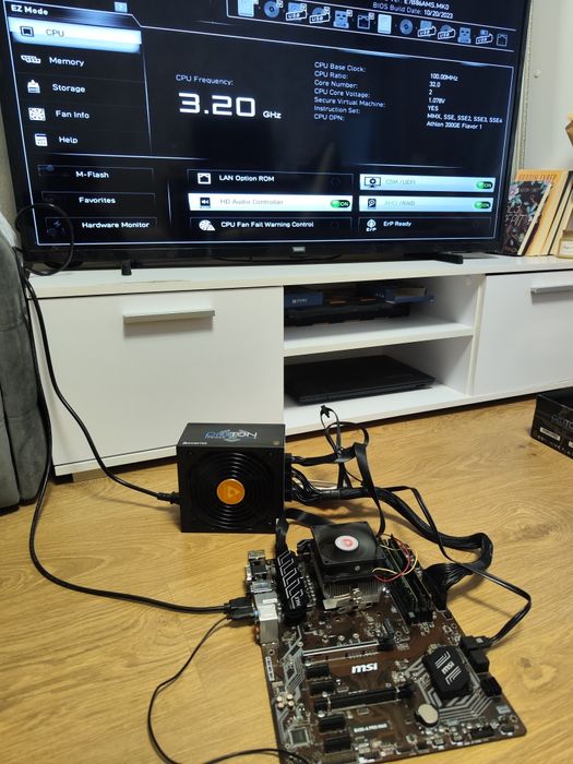 Материнська плата MSI b450 A Pro Max am4 ddr4