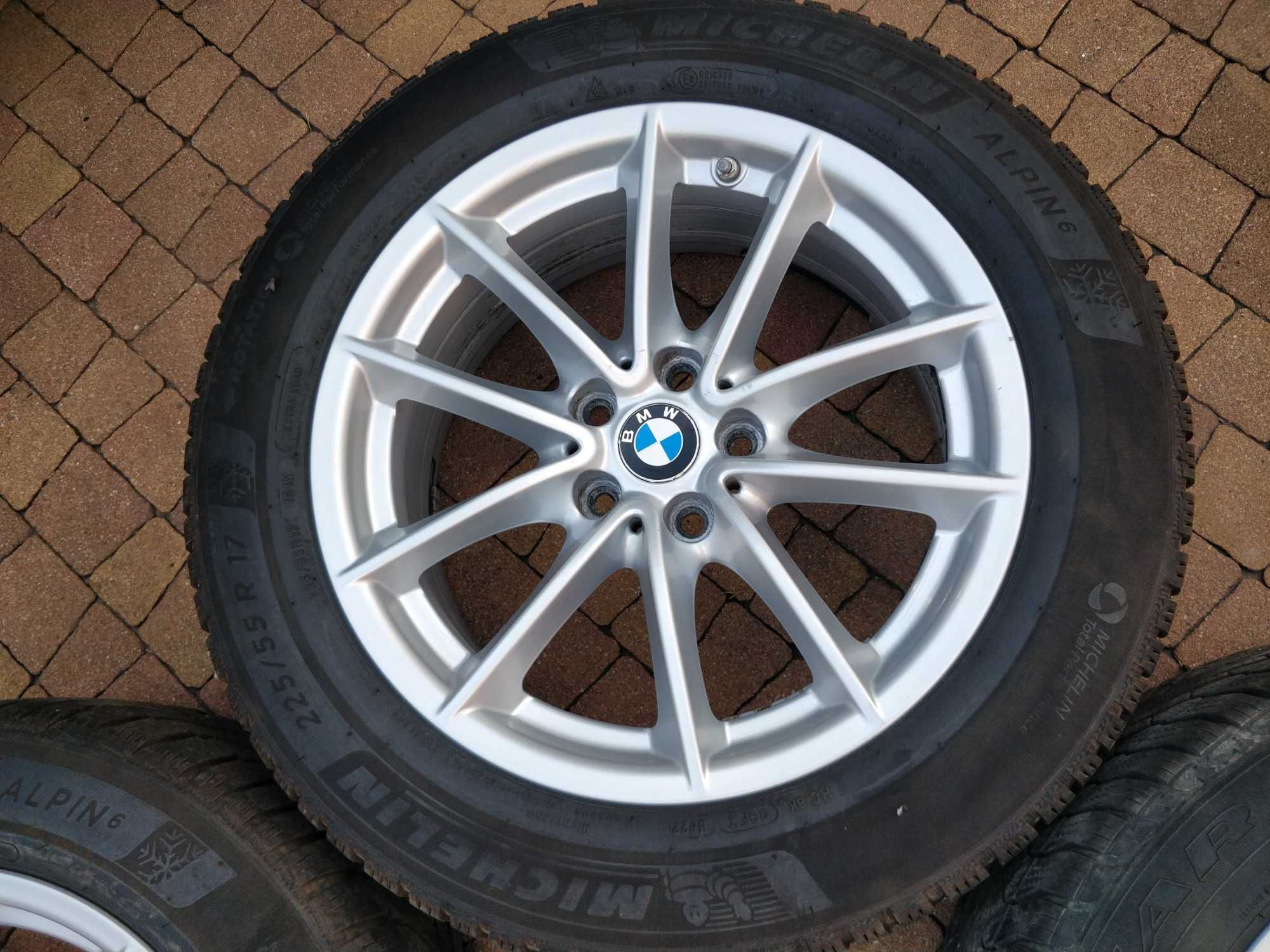 3506. Koła zimowe BMW 7 G11 X3 X4 5x112 ET27 225/60/17 Goodyear 9mm