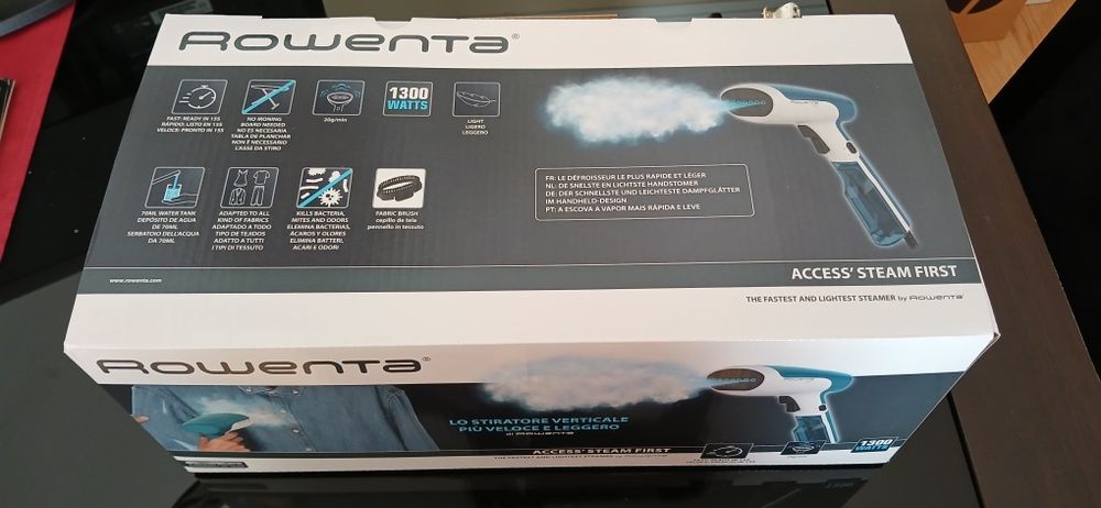 Ferro a vapor vertical da Rowenta