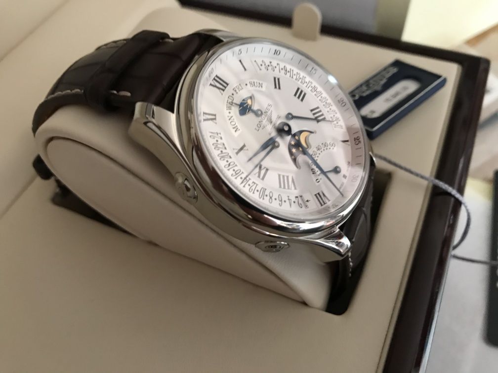 Longines master collection moonphase retrgrade NOWY