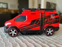 Micromachines - REDVAN -  com viaturas extra ( Como NOVO )