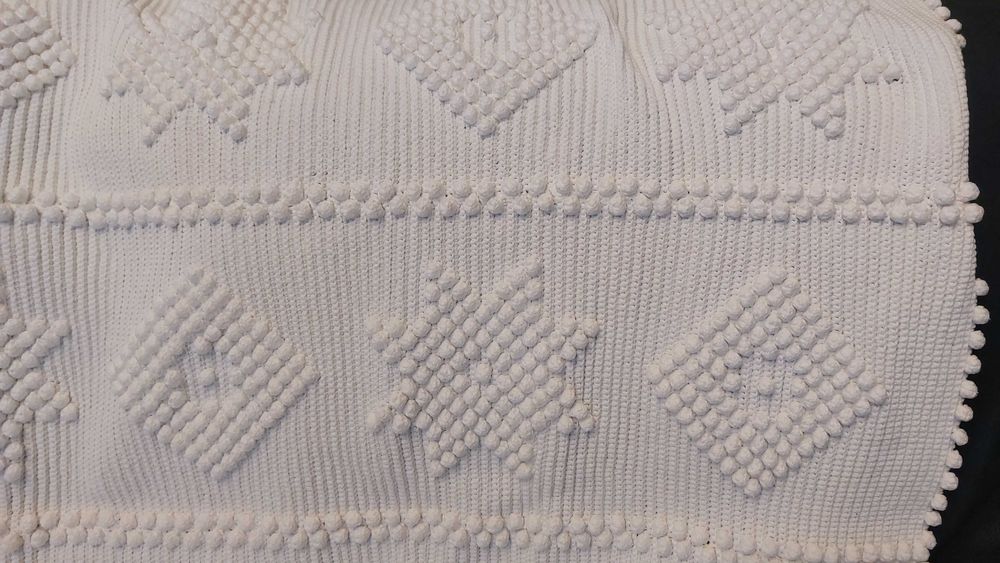 Colcha de algodão feita à mão