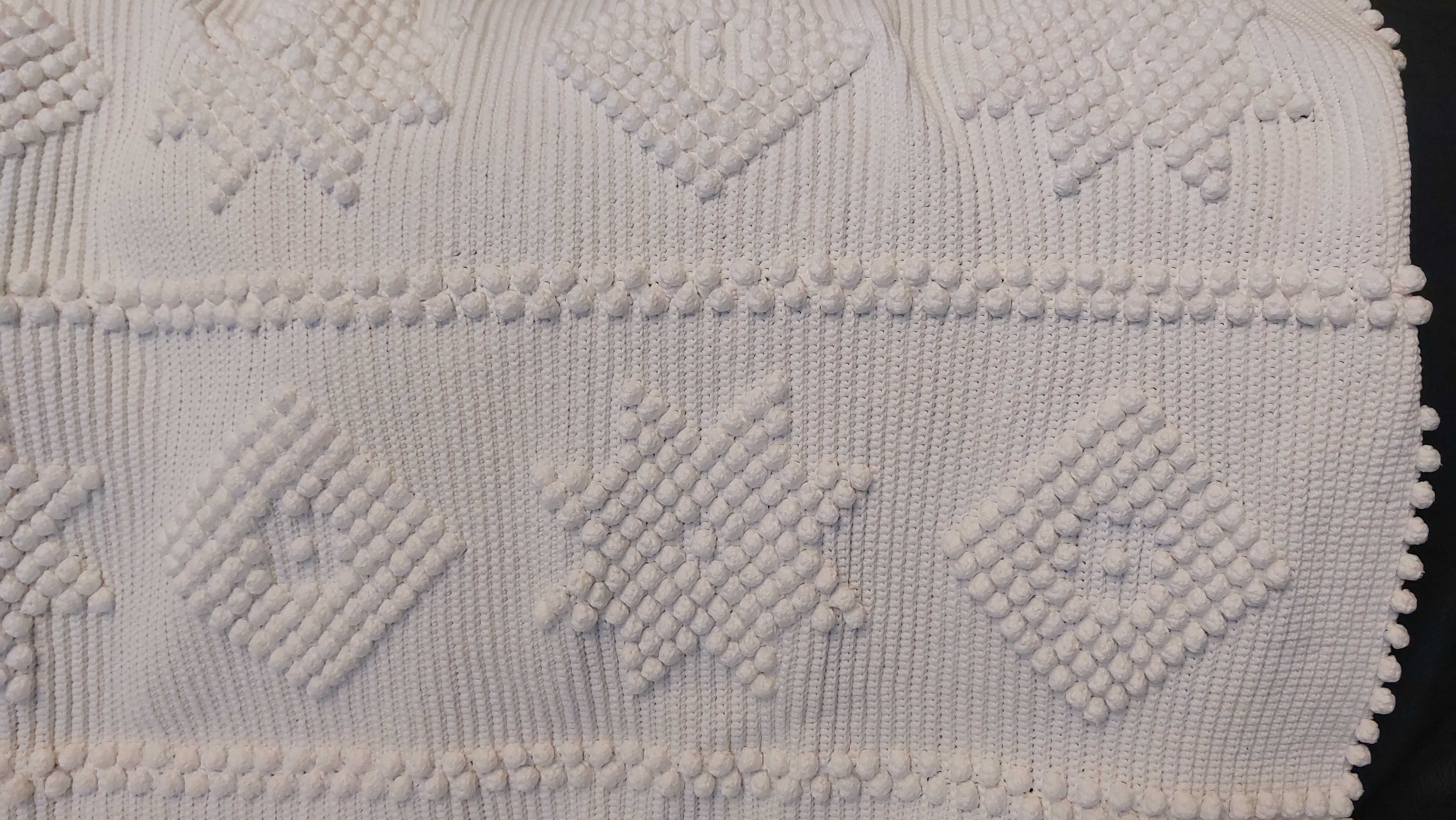 Colcha de algodão feita à mão