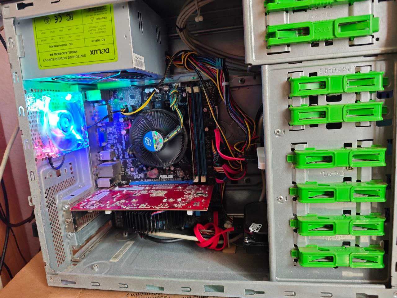 Бюджетний ігровий ПК 4ядра: (i5-2320/8Gb/9800GT 1gb/SSD120+HDD160)