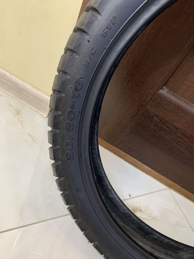 Шина стріт ендуро deli tire 90/90 18r нова