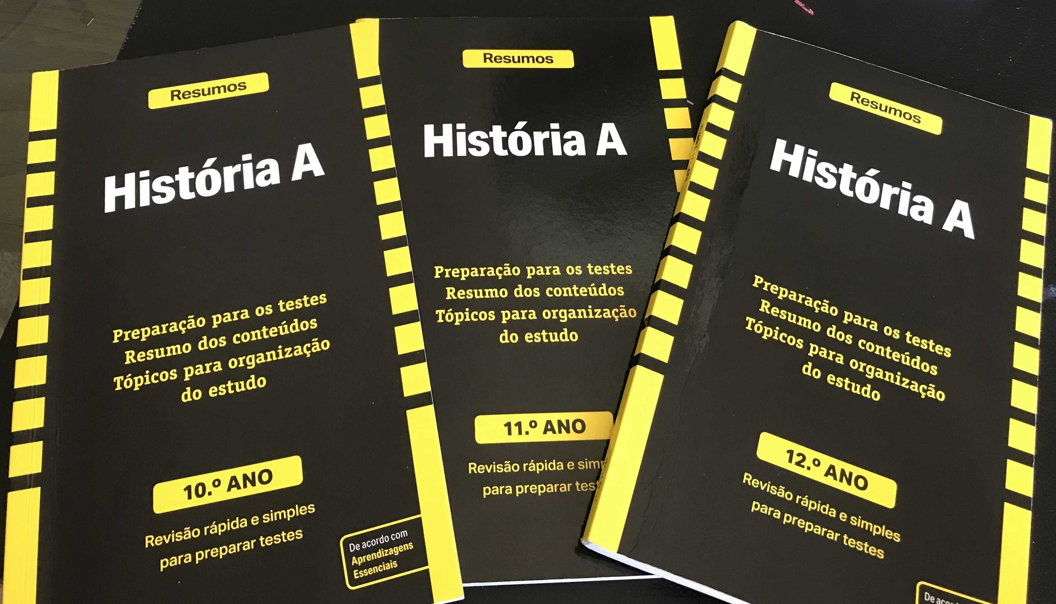 Sebentas de resumos História A secundário regular