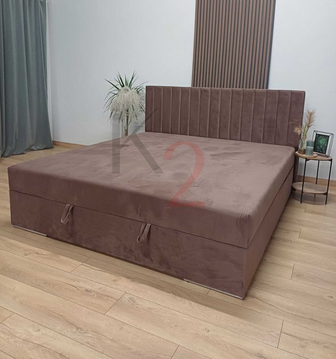 Łóżko dziecięce z materacem z pojemnikiem POD WYMIAR poduszka gratis