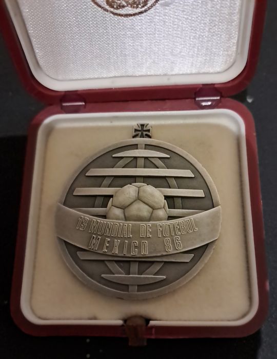 Medalha de Prata do Mundial do México 1986,