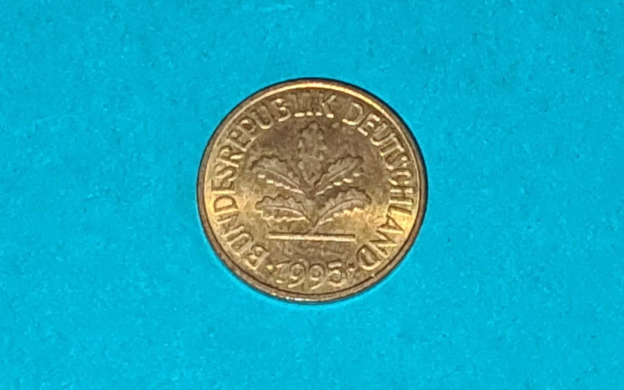 5 Pfennig 1995r Moneta Starocia