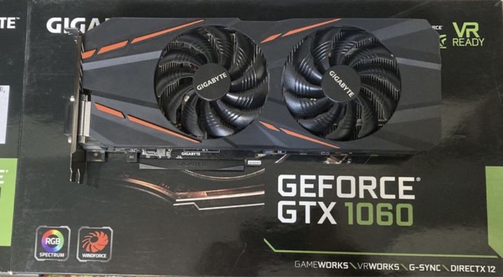 Видеокарта Gtx1060 (3gb)