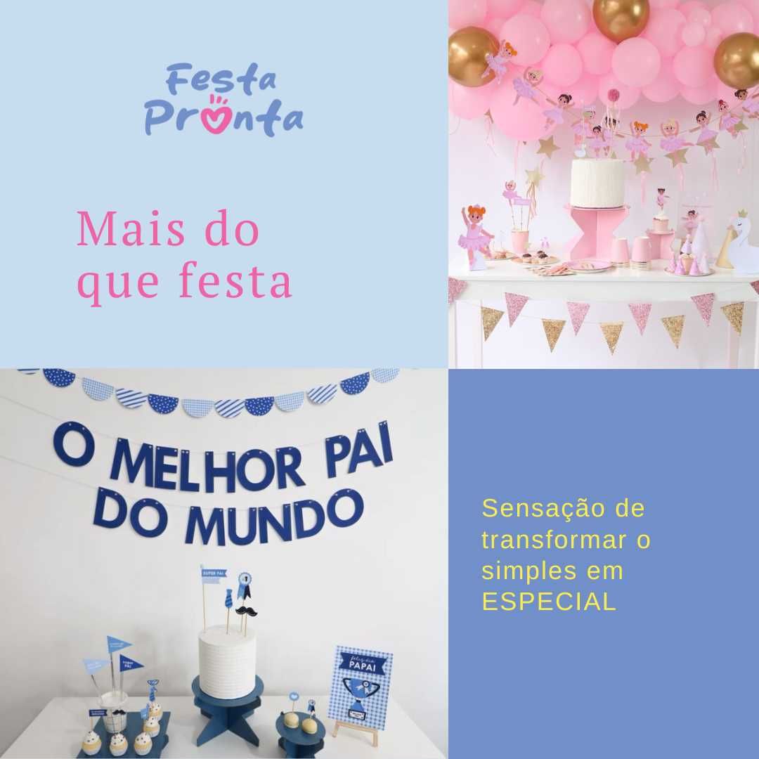 Site Pronto com Produtos Cadastrados - Personalizados e Kits Festas