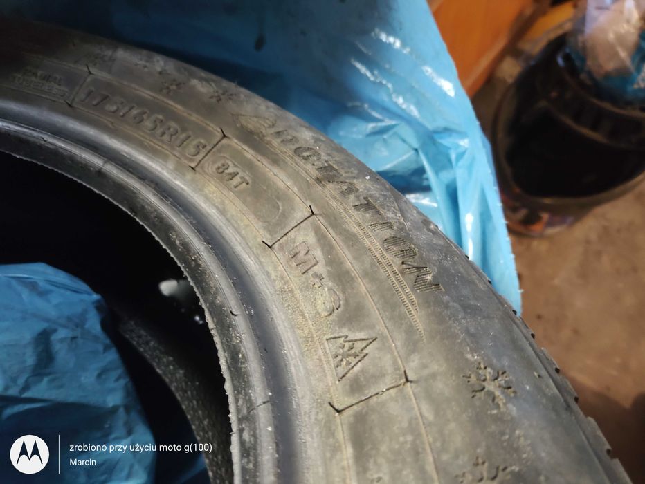 Opony zimowe R15 175/65, Dunlop