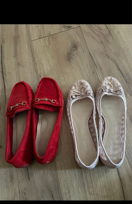 Oddam mokasyny i balerinki.