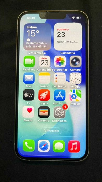 Iphone 13 - Branco 128 gb - Tudo funcionando Bat 87%