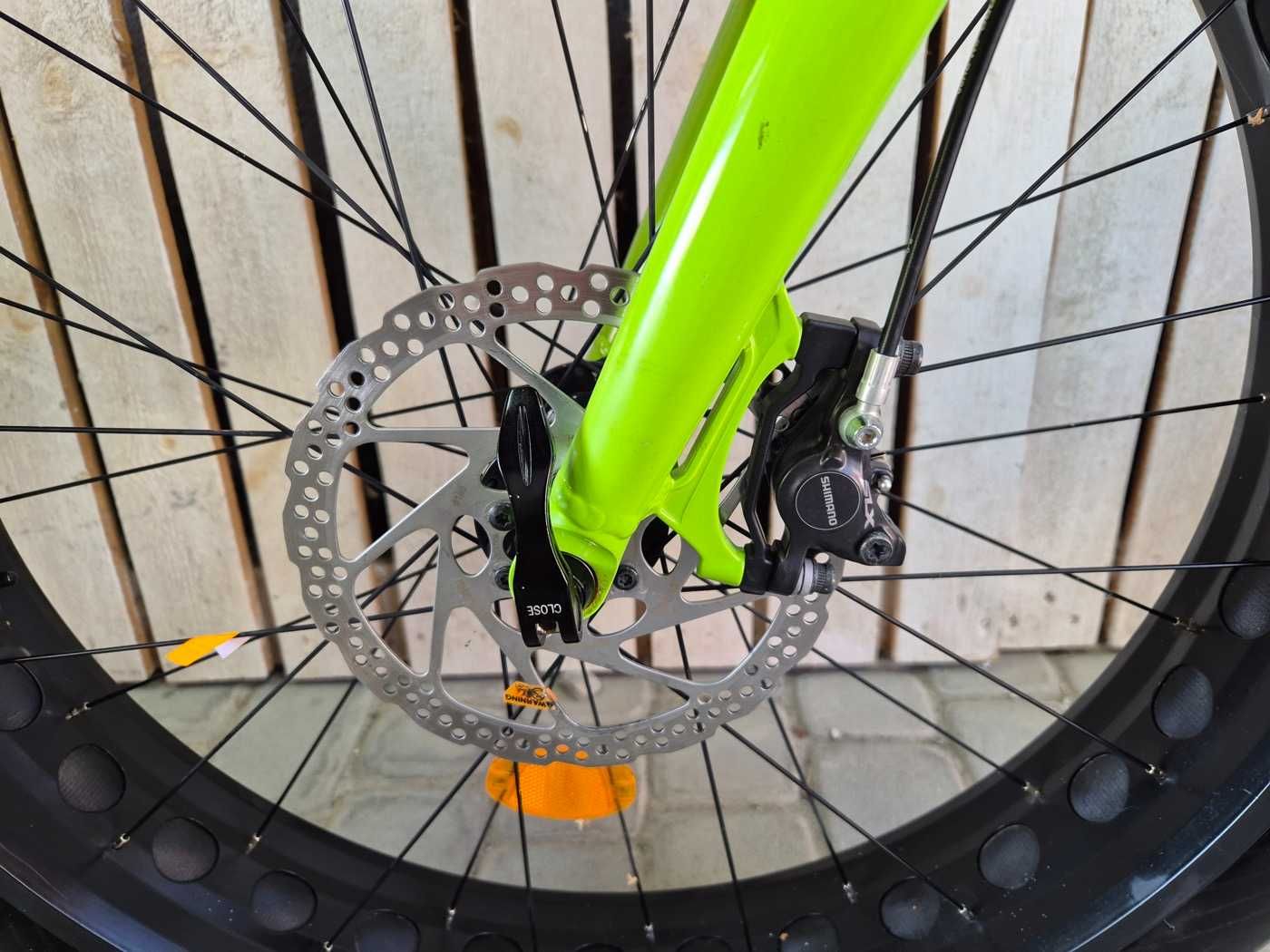 Велосипед фетбайк гідравліка алюмінієвий бу Merida Fat Six 26x4