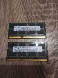 DDR3 SODIMM 2x 2GB PC3 1333 10600S Samsung