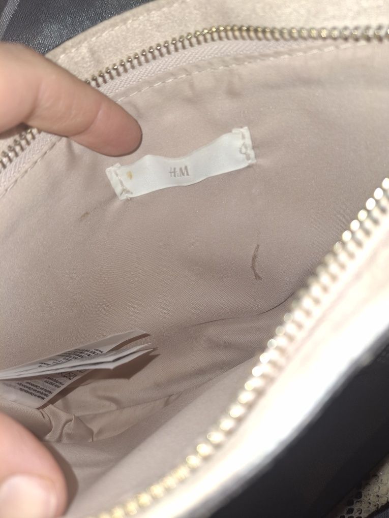 Сумочка H&M в зміїний принт