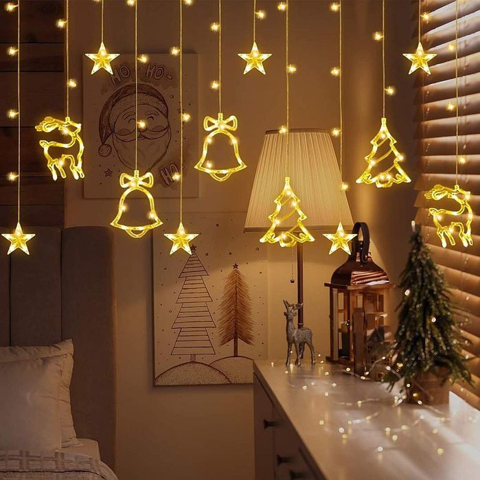 Гірлянда-штора з фігурками