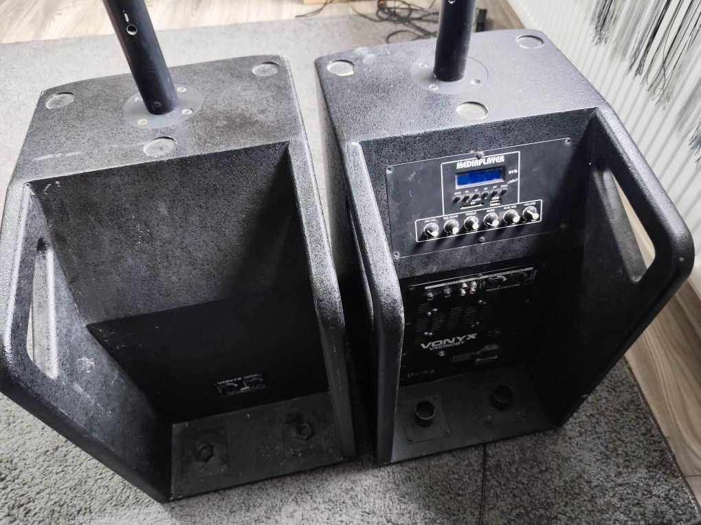 Nagłośnienie słupkowe 2+2 estradowe imprezowe VONYX VX1050BT