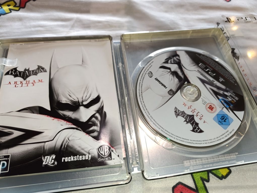 Batman Arkham City gra + steelbook PS3 po polsku możliwa zamiana