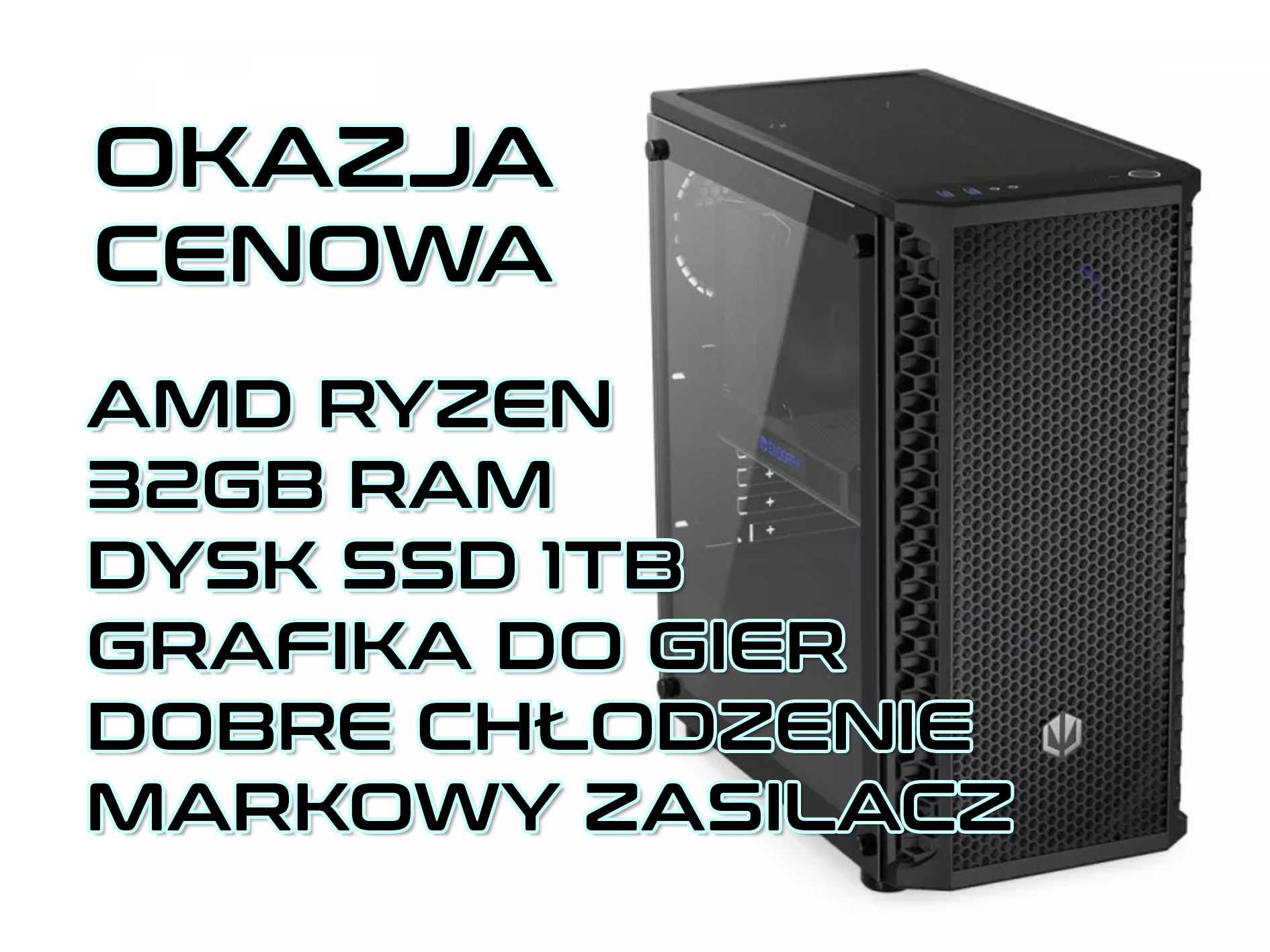 NOWY komputer dla gracza Ryzen 7 GeForce 3060 12GB 32GB 1TB 750W [4]