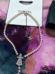 Chanel колье чокер с жемчугом
