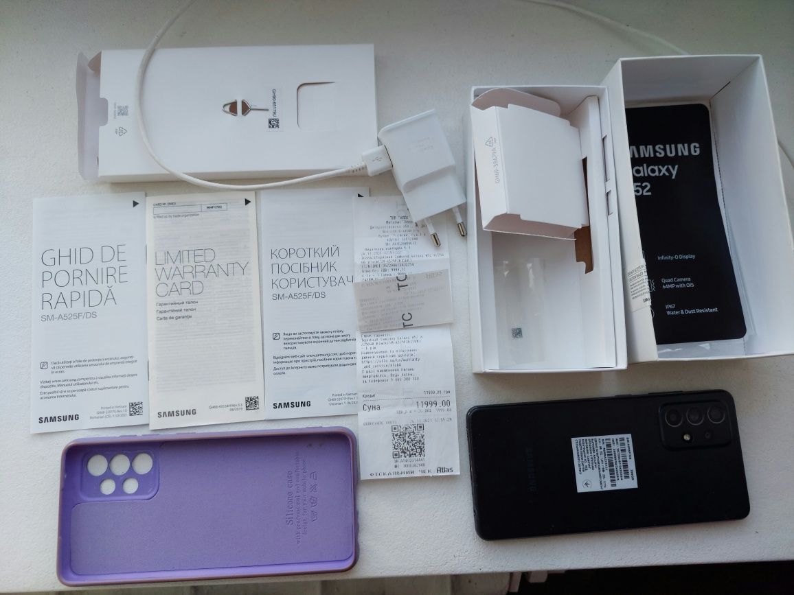 Samsung  А 52 8/256.