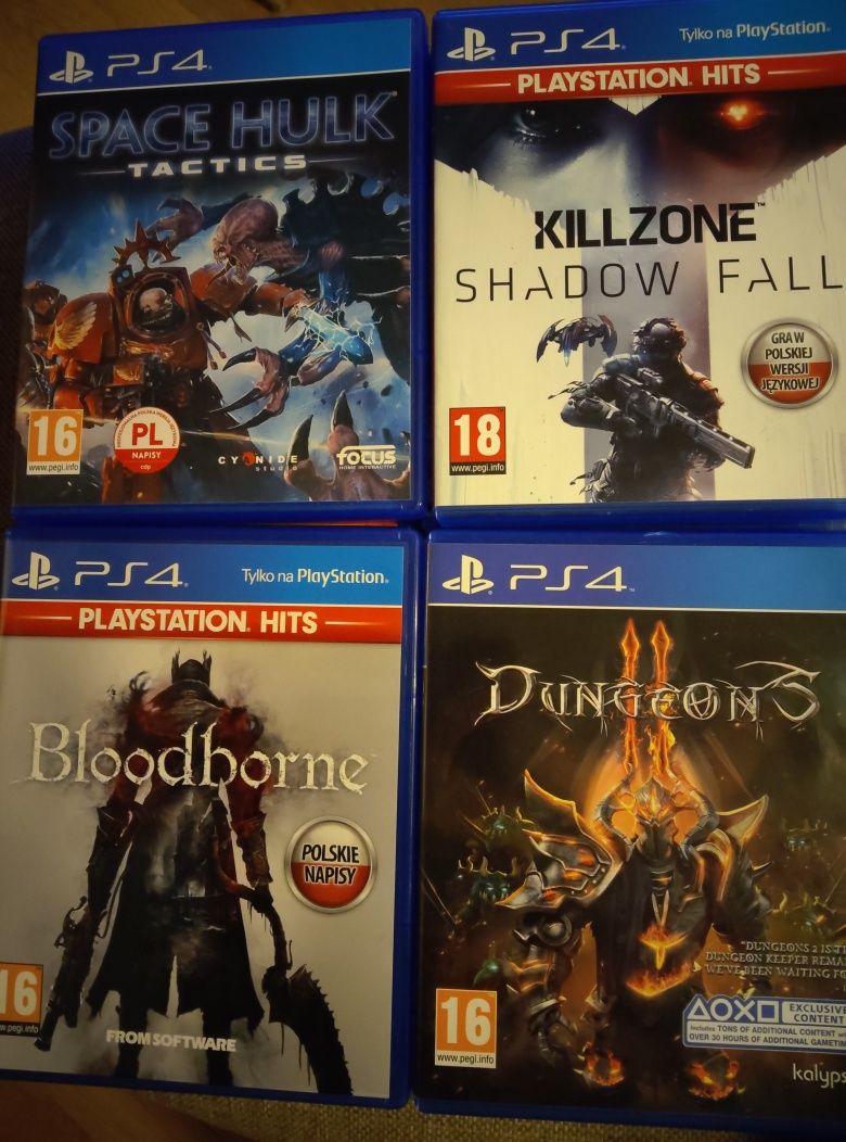 Gry ps4 ps5 zestaw
