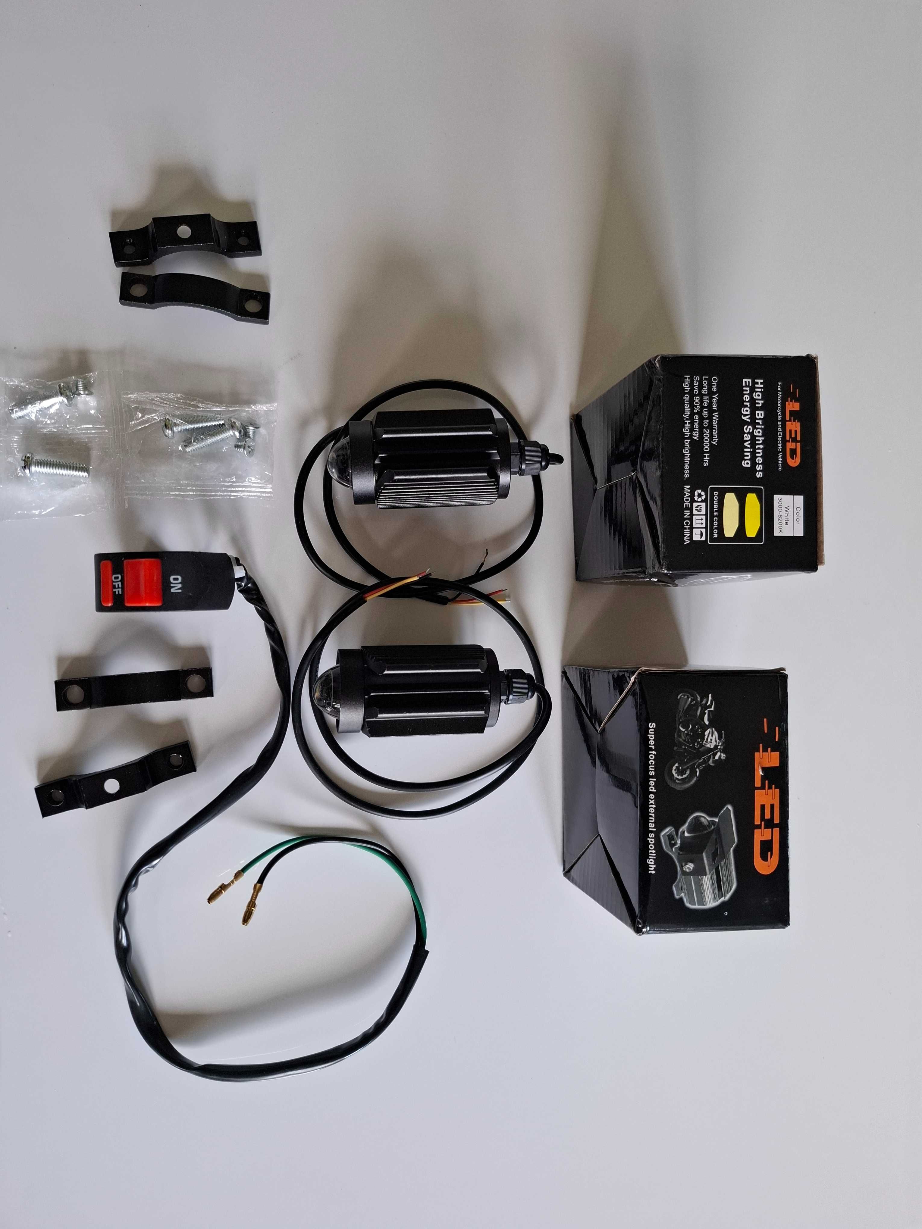 Halogeny led motocykl quad itp .