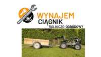 WYNAJEM - ciągnik rolniczy/mini ciągnik/ciągnik ogrodowy