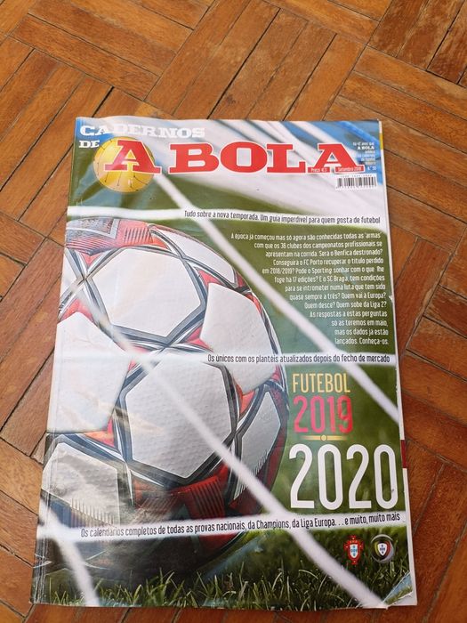 Cadernos A Bola vintage / O Jogo 18/19
