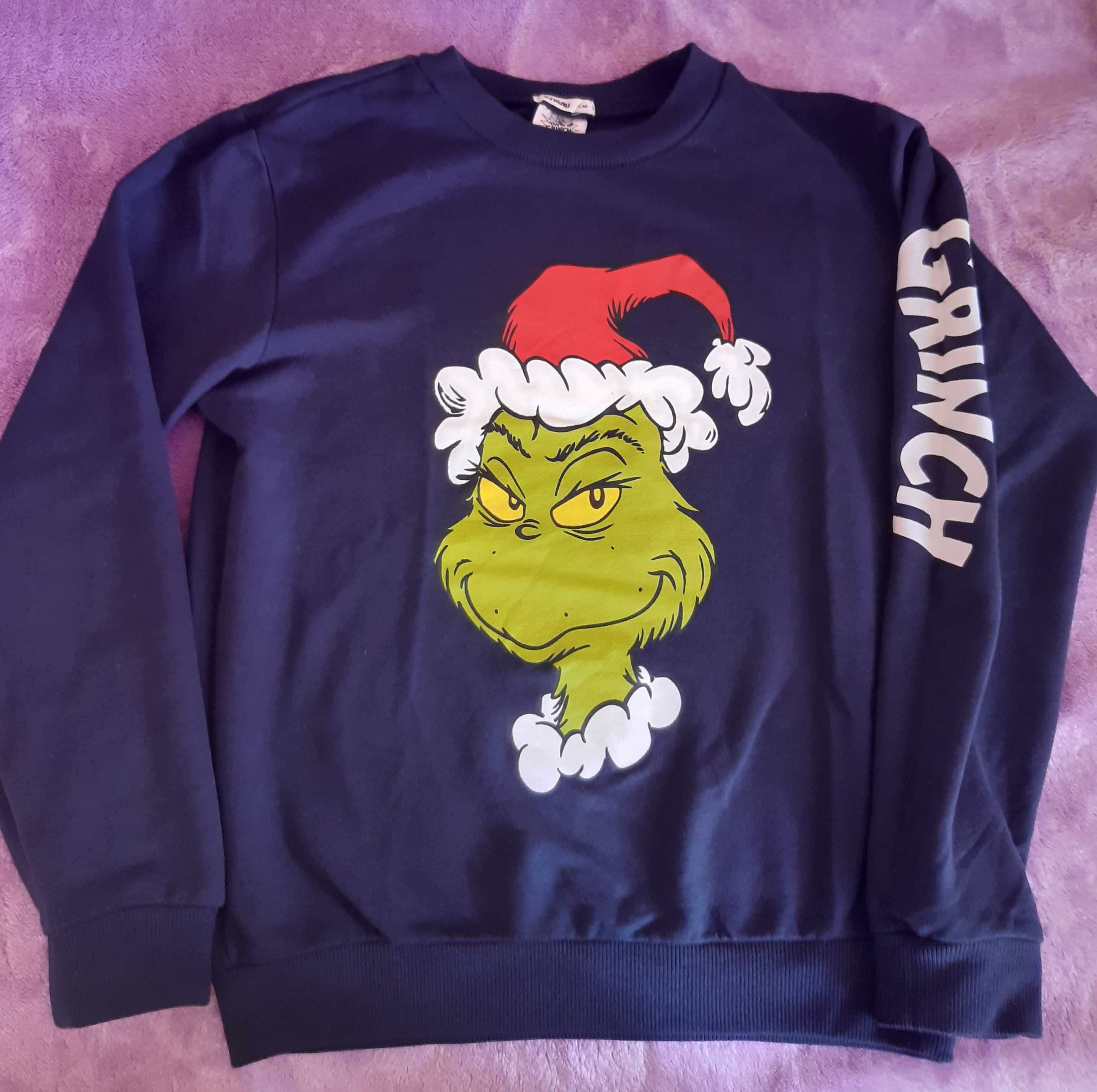 Bluza świąteczna Grinch 146 roz.