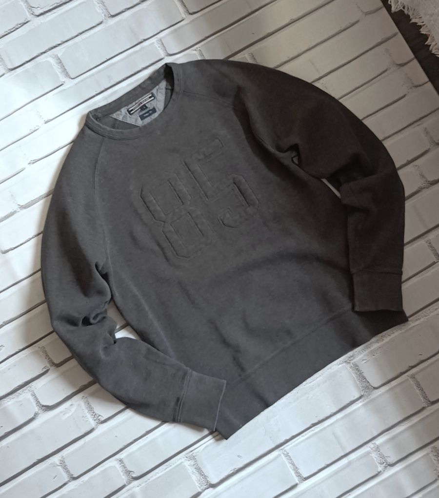 Grafitowa bluza męska Tommy Hilfiger rozm.S