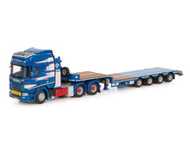 Model WSI Scania P.Adams zciagnik plus naczepa do gabarytów 1:50