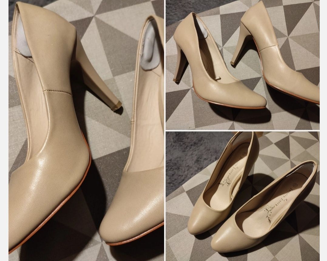 Buty damskie eleganckie w rozm. 37 tylko 12,00