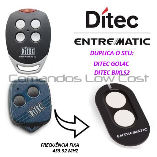 Comando original DITEC ZEN2C (GOL4C)