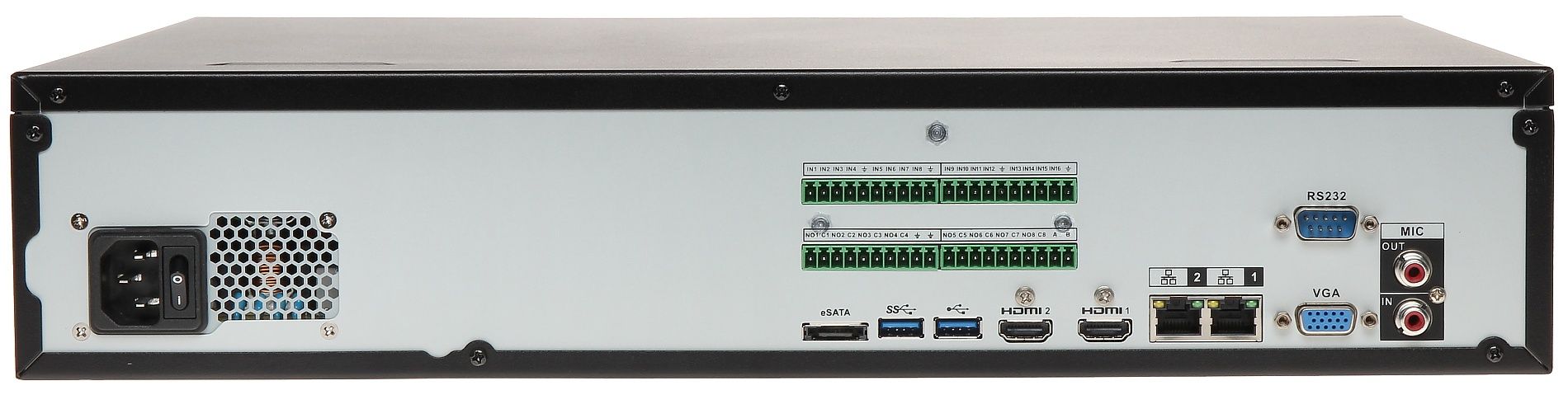 DHI-NVR608-64-4KS2 64-канальный 4K сетевой видеорегистратор