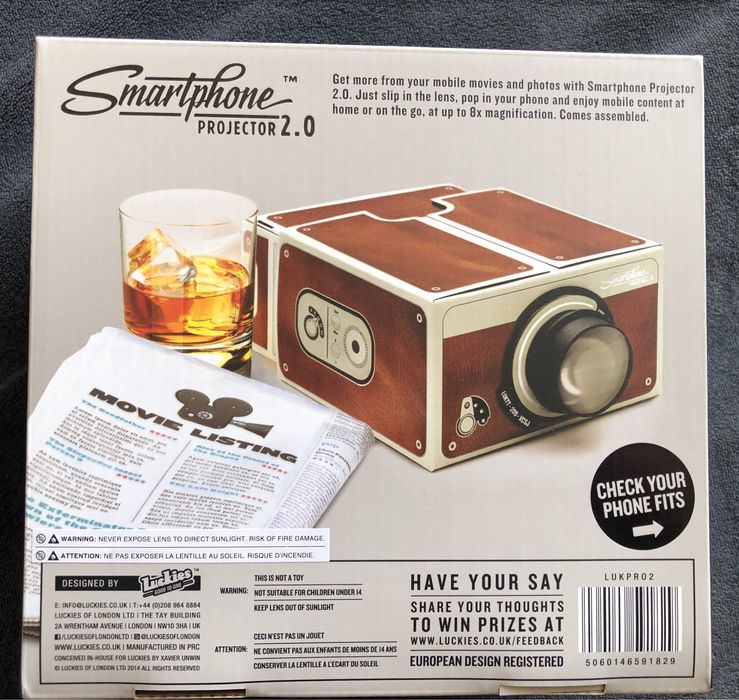 Luckies Smartphone Projector 2.0