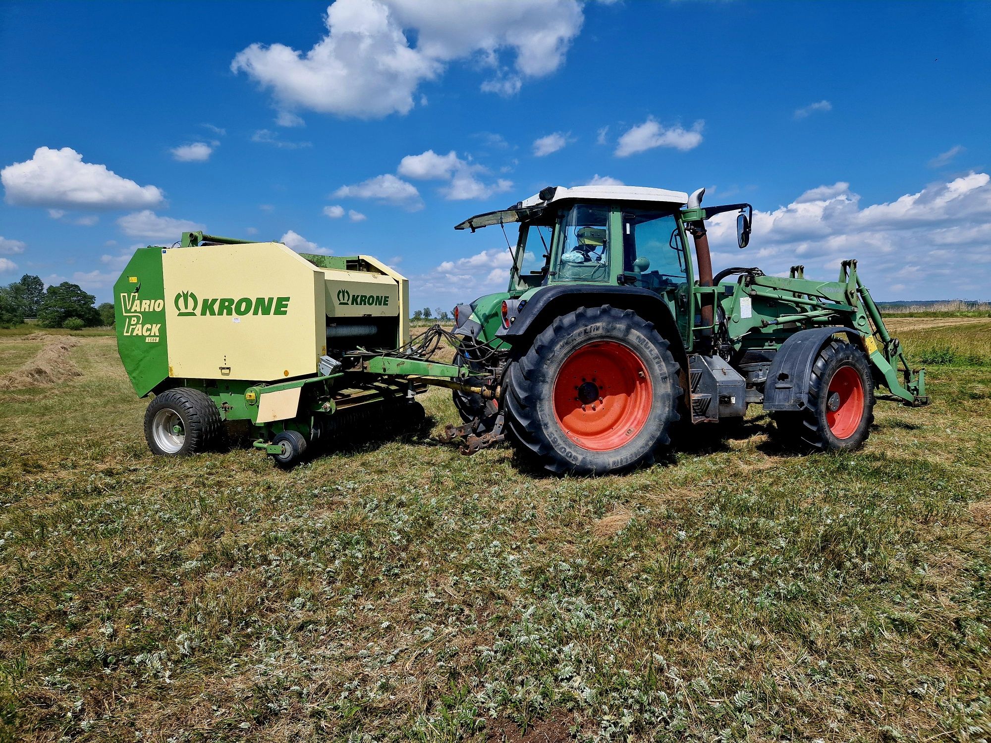 Krone VarioPack 1500 r2007 siatka sznurek rotor